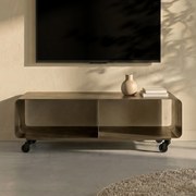 Kare Design Lounge M Tv-meubel Op Wielen Brons - 90x42x30cm.