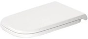 Duravit D-code Vital WC-zitting 49x36.1x4.3cm met softclose met quickrelease Kunststof wit Glanzend 0060390000