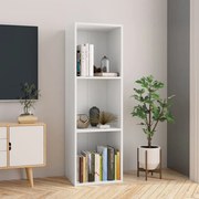 vidaXL Boekenkast/tv-meubel 36x30x114 cm bewerkt hout wit