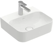 Villeroy & Boch Finion fontein 1 kraangat 43x39cm ceramic+ zonder overloop wit 436443r1