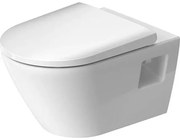 Duravit D-Neo wandclosetpack 37x54x40cm wit glans 45780900A1