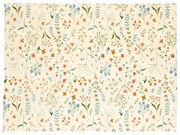 Placemat, GOTS bio-katoen, veldbloemen, 35 x 50 cm