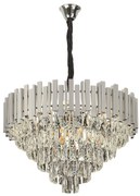 Hanglamp met kristallen G051-CP 50CM Chrome