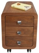 Kare Design Club Walnut Walnoot Bureau Ladenblok - 40x45x54cm.