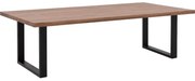 Goossens Eettafel Blade, Strak blad 260 x 100 cm 6 cm dik