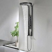 Best Design Nero Future thermostatisch douchepaneel zwart mat