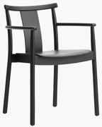 Armstoel Merkur van eikenhout