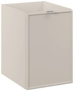 Comad Bella Cashmere onderkast 40x45cm met wasmand taupe