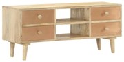 vidaXL Tv-meubel 110x30x45 cm massief mangohout