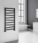 Sapho Zig badkamerradiator 60x110cm mat zwart