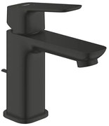Grohe Cubeo Wastafelmengkraan - S-size - uitloop 10.6cm - opbouw - zwart mat 1017302430