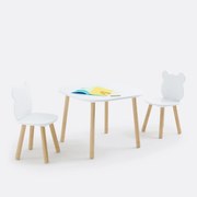 Set kindertafel en 2 stoelen, Ancelme