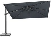 Challenger T2 premium zweefparasol 260x350 cm  faded black