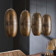 Eettafel Hanglamp Brons Met Gaatjes