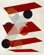 Kunstreproductie Galalite picture (Gz III), 1932, Moholy-Nagy, Laszlo