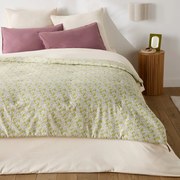 Quilt met bloemenprint, katoen voile, MALKO