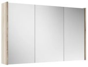 Saniclass Prime Spiegelkast - 100x63x16cm - inclusief zijpanelen - beech (hout) SW1212817/SW910735