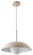 Hanglamp Van Metaal Javiane Tapioca Beige - Sklum