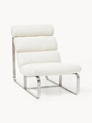 Bouclé loungefauteuil Pavlos
