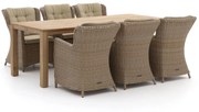 Intenso Milano/ROUGH-S 220cm dining tuinset 7-delig