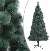 vidaXL Kunstkerstboom met standaard 150 cm PET groen