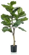 Emerald Kunstplant vioolbladplant 90 cm