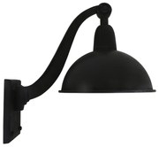 Wandlamp Halifax Antiek Zwart