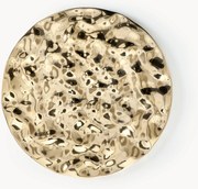 Wandobject Splash met gehamerd oppervlak, Ø 100 cm