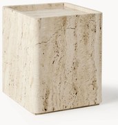 Travertin bijzettafel Pietra