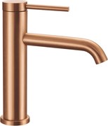 Wastafelkraan Rea Clif Brush Copper Low