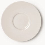 Porseleinen espresso schoteltjes Dune met reactief glazuur, 2-delig