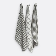 Set van 3 theedoeken in katoen, Jenjla