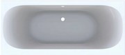Geberit Soana inbouwbad 2-persoons 180x80x45cm wit acryl