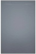 Riho Isola Douchevloer 80x80x3cm Kunstmarmer Leisteen structuur mat cement grijs D007001090