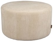 Dutchbone Rocca Latte Ronde Hocker Latte