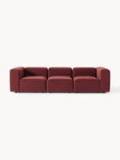 Fluwelen modulaire bank Lena (4-zits)