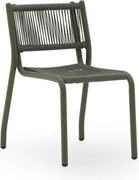 Dining tuinstoel | Manifesto Cecita | Wicker (vlechtwerk) | Groen | Stapelbaar | Kees Smit Tuinmeubelen