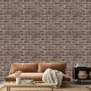 DUTCH WALLCOVERINGS Behang Brick bruin