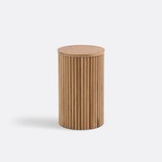 Bijzettafel van eiken en eikenfineer, Tamula