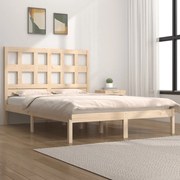 vidaXL Bedframe massief grenenhout 140x200 cm