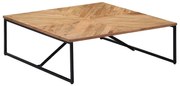 vidaXL Salontafel 110x110x36 cm massief acaciahout