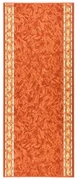vidaXL Tapijtloper anti-slip 100x250 cm terracottakleurig