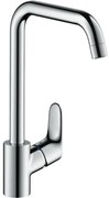 Hansgrohe Focus E2 keukenkraan met hoge draaibare uitloop instelbaar 110 graden, 150 graden en 360 graden chroom 31820000