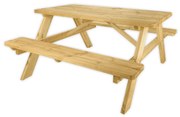 Picknicktafel Deluxe 150 x 70 cm