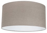 Stoffen Katoenen lampenkap oud grijs rond 50/50/25 Modern
