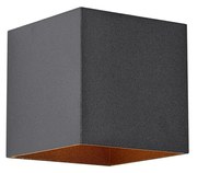 Buiten wandlamp zwart incl. LED 2-lichts IP65 met dimlicht en solar - Charlene