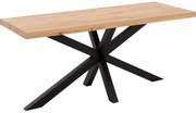 Goossens Eettafel Blade, Strak blad 180 x 90 cm 6 cm dik