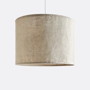 Hanglamp/Lampenkap in gekreukt linnenØ50 cm, Thade