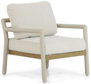 Tuinstoel Aluminium Taupe-naturel-bruin Santika Aulia