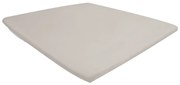 M line Hoeslaken Modal topper Crème 140 x 220 cm